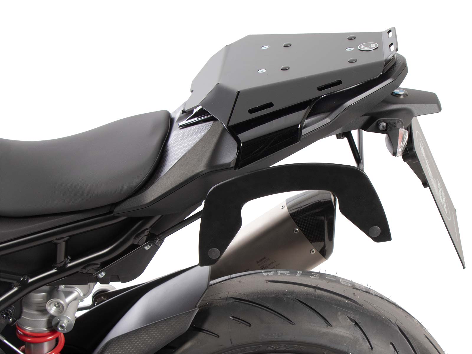 Sportrek vast zwart voor BMW S 1000 RR (23-) Hepco & Becker