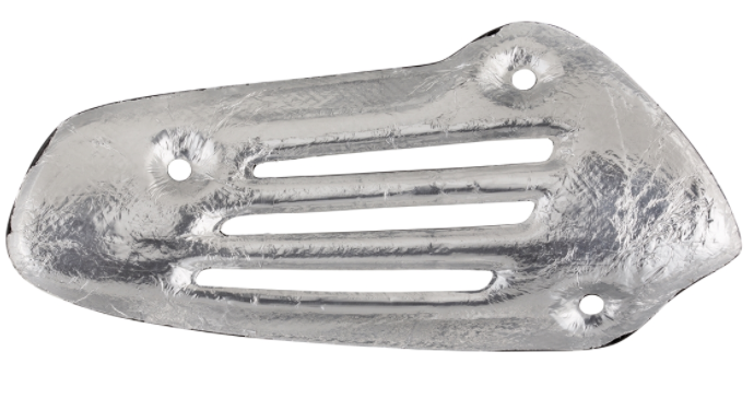 Hitteschild uitlaat voor Vespa Primavera/Sprint 50-150cc 4T AC ('16-), Carbon