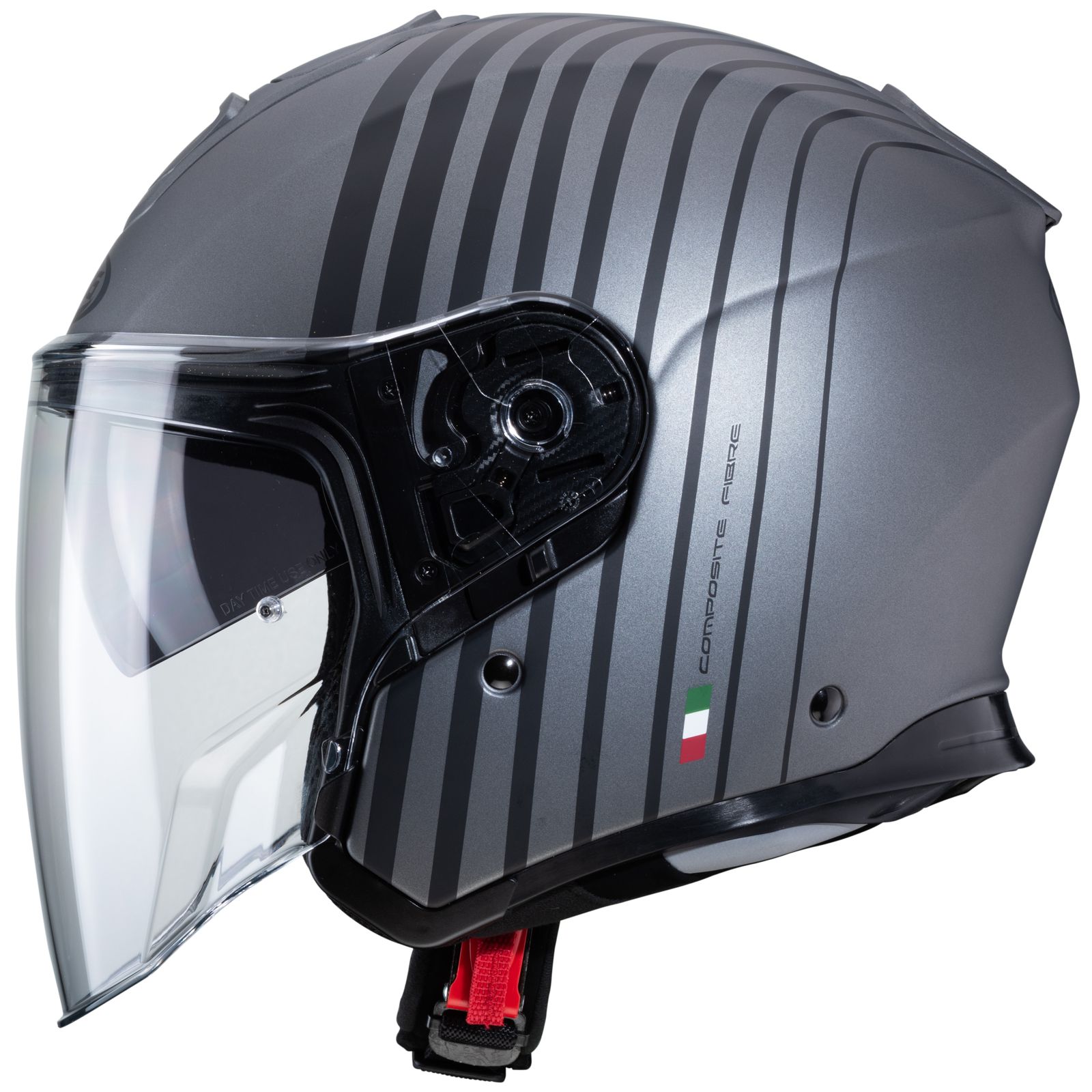 Caberg Helm Flyon Bakari, mat-gun/zwart