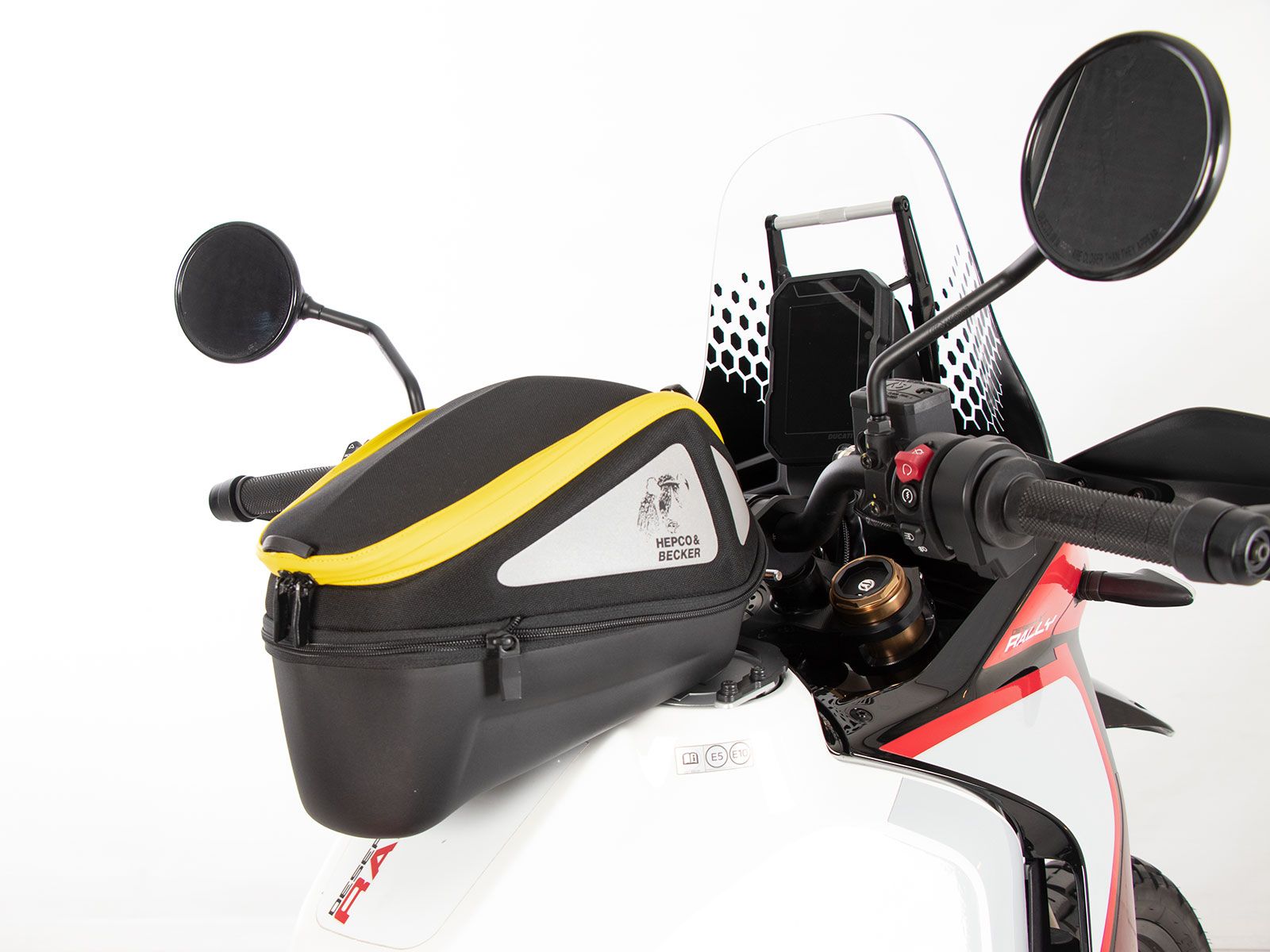 Basistankring incl. tanktasvergrendeling voor Ducati DesertX (22-) Hepco & Becker