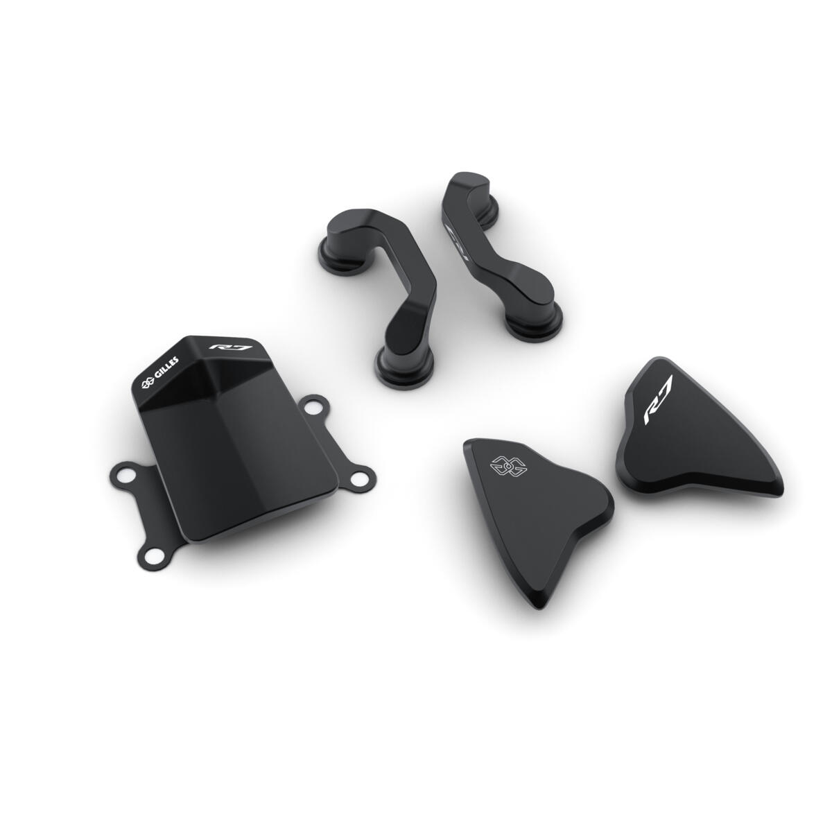 Racing kuip set zwart voor Yamaha YZF-R7 2021-