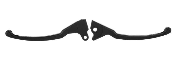 Sport hendelset rem links/rechts voor Vespa LX/LXV/S/Primavera/Sprint 50-150ccm, mat zwart