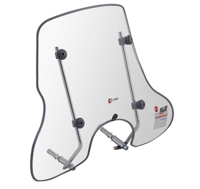 FACO 4 seizoenen windscherm voor Vespa ET2/ET4 50-150cc, helder