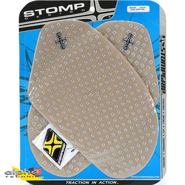 Stompgrip helder Volcano voor Suzuki GSXR1000, 2005-2006