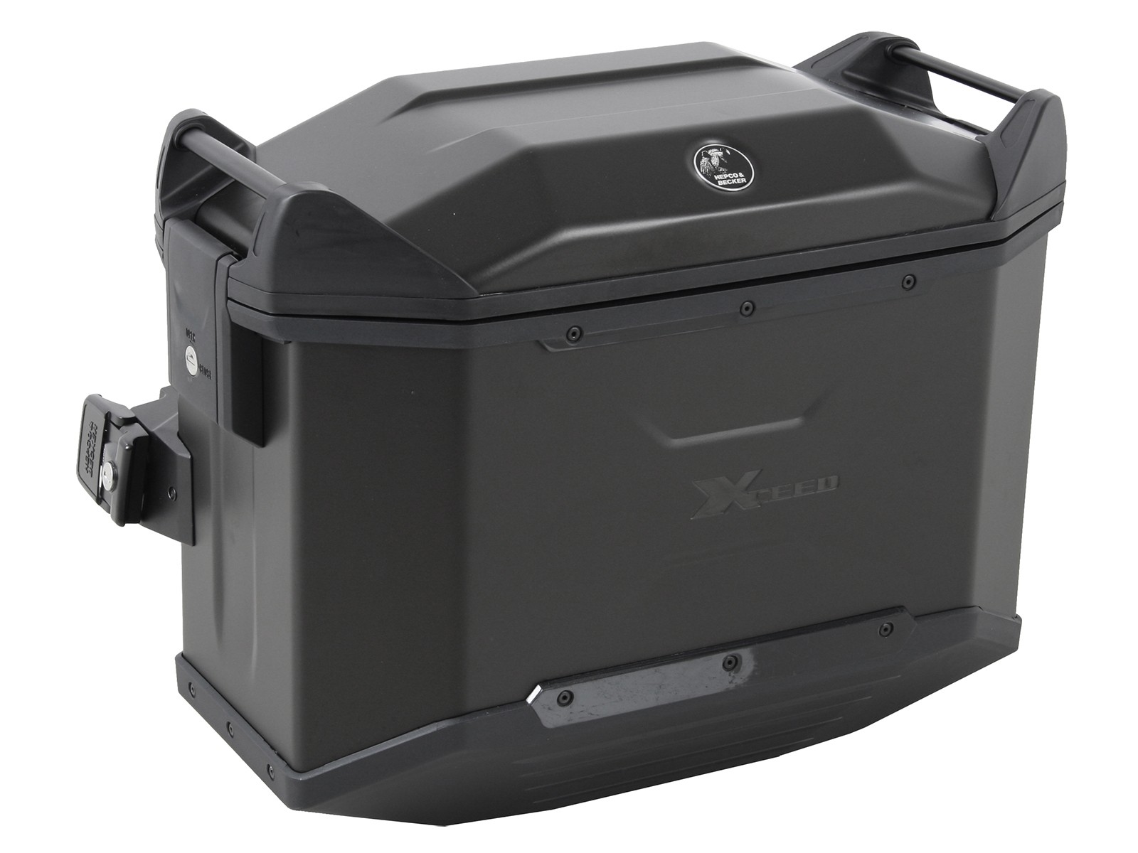 Xceed zijkoffer 38 liter Jet Zwart Hepco & Becker