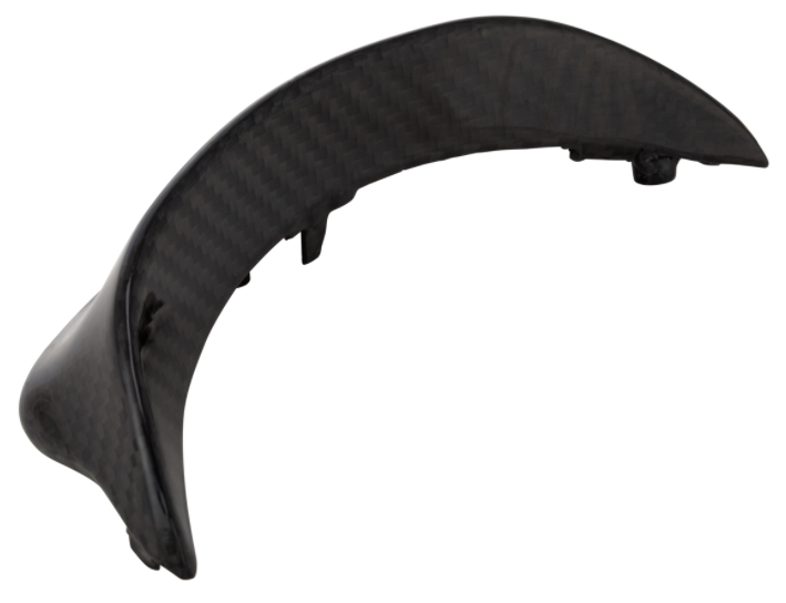 Spoiler balhoofd voor Vespa Sprint 50-150cc ('14-), Carbon