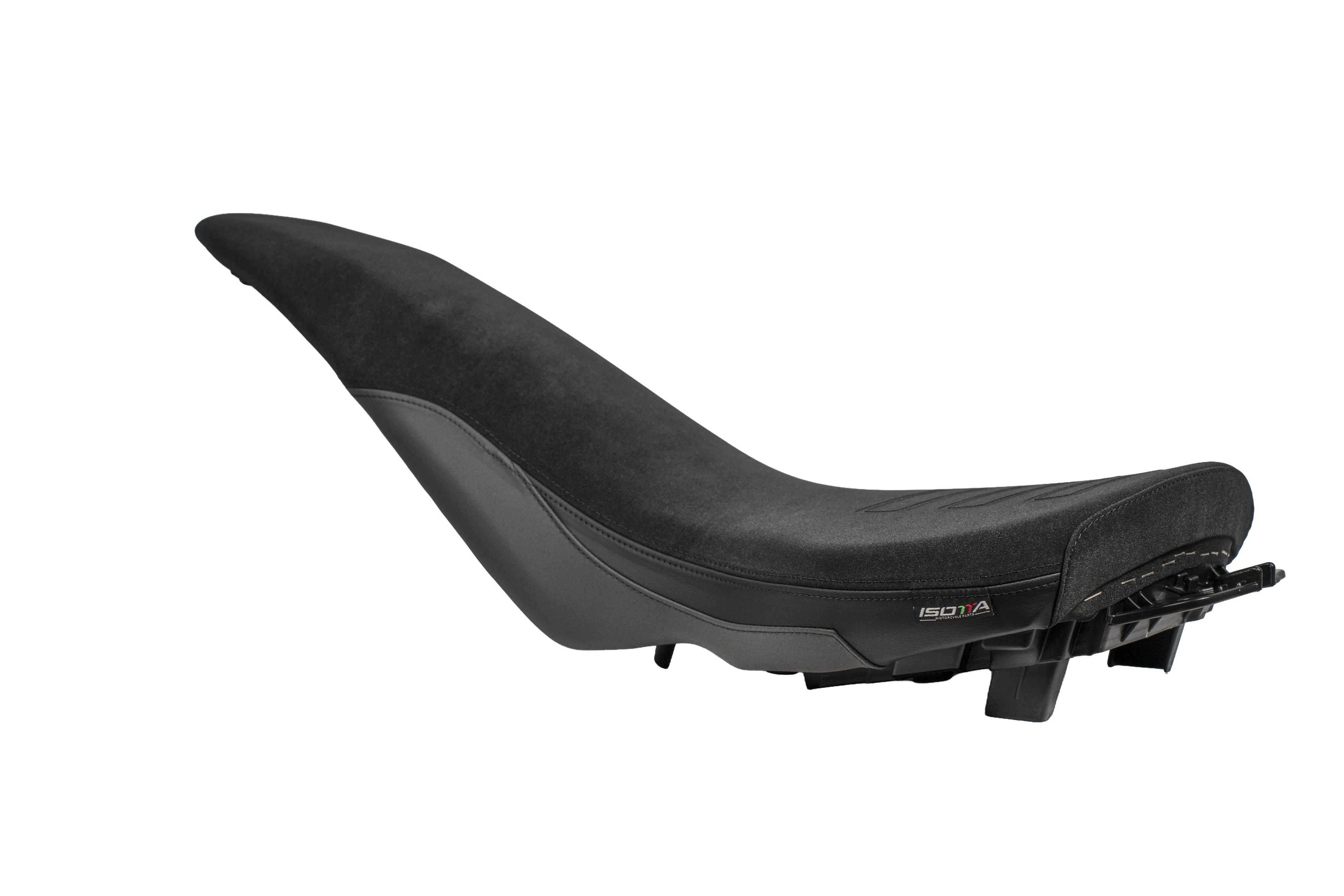 Isotta-zadel Comfort zwart/grijs voor Yamaha Ténéré 700 World Raid (22-25)