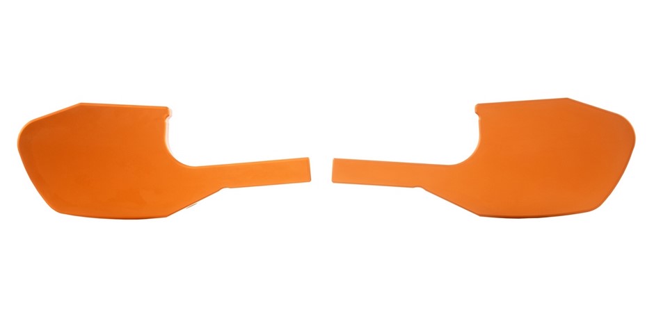 Voetsteun adapter achterbank voor Vespa GTS/GTS Super/GTV/GT 60/GT/GT L 125-300cc, mat oranje
