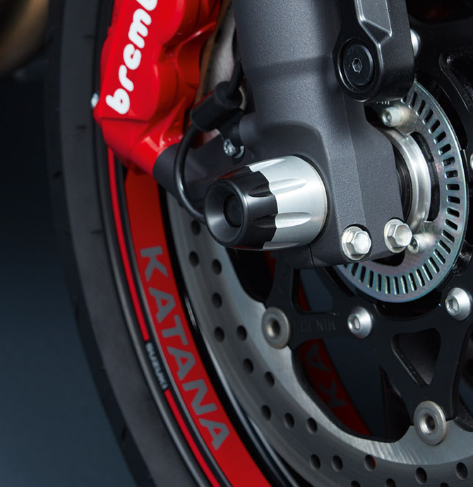 Asbeschermer voorzijde voor Suzuki GSX-S 1000 S/GT (Bj.19-) Origineel Suzuki