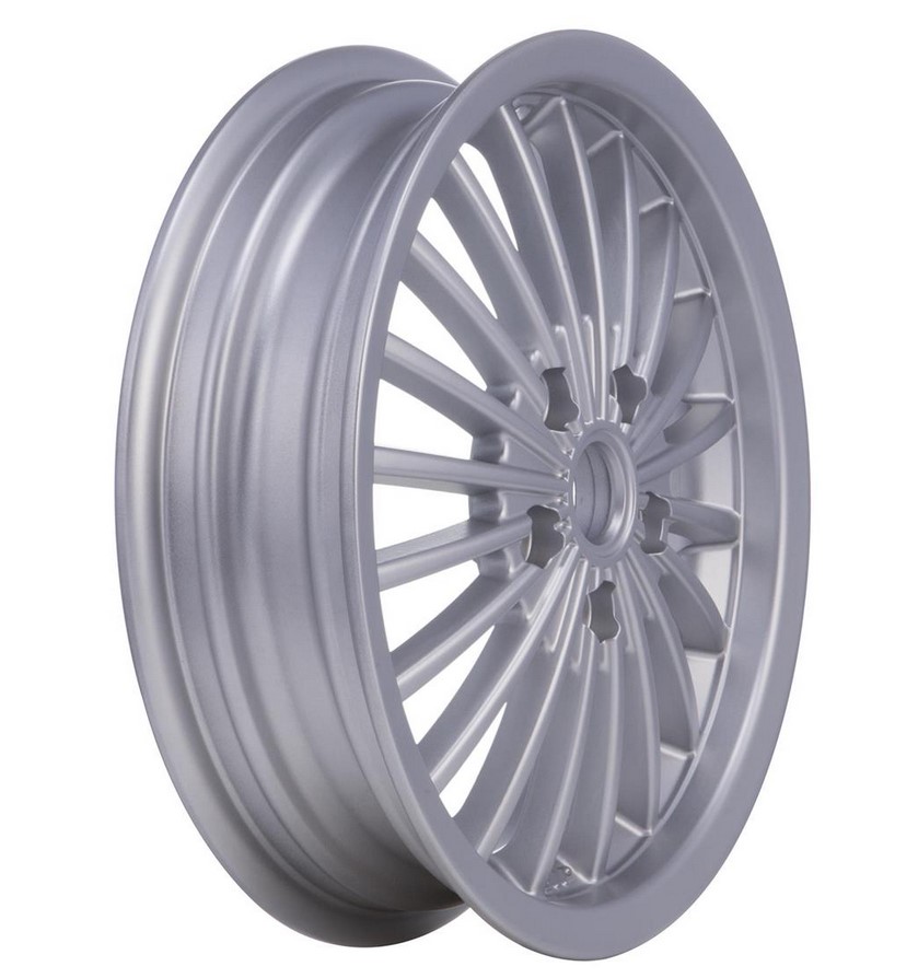 Velg voor/achter voor Vespa GTS/GTS Super/GTV/GT 60/GT/GT L 125-300ccm, zilver