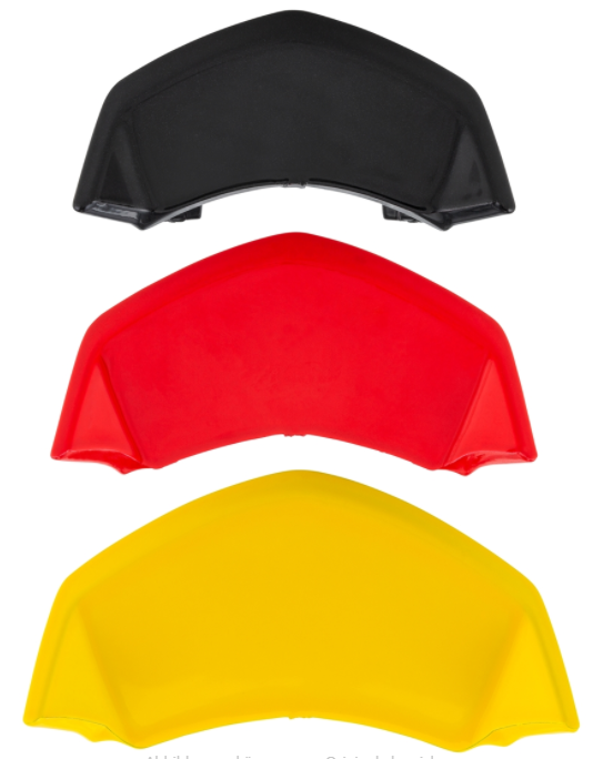 Cascade inzetstuk "Duitsland" zwart/rood/geel voor Vespa Primavera/Sprint 50-150cc ('18-)