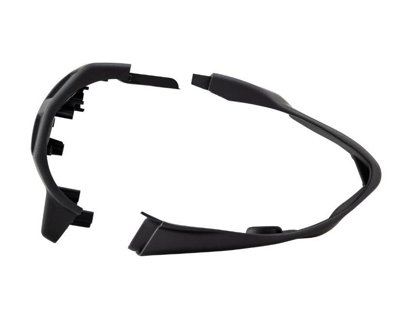 Schakelkastdeksel, links & rechts voor Vepsa Primavera/Sprint/Elettrica, zwart mat