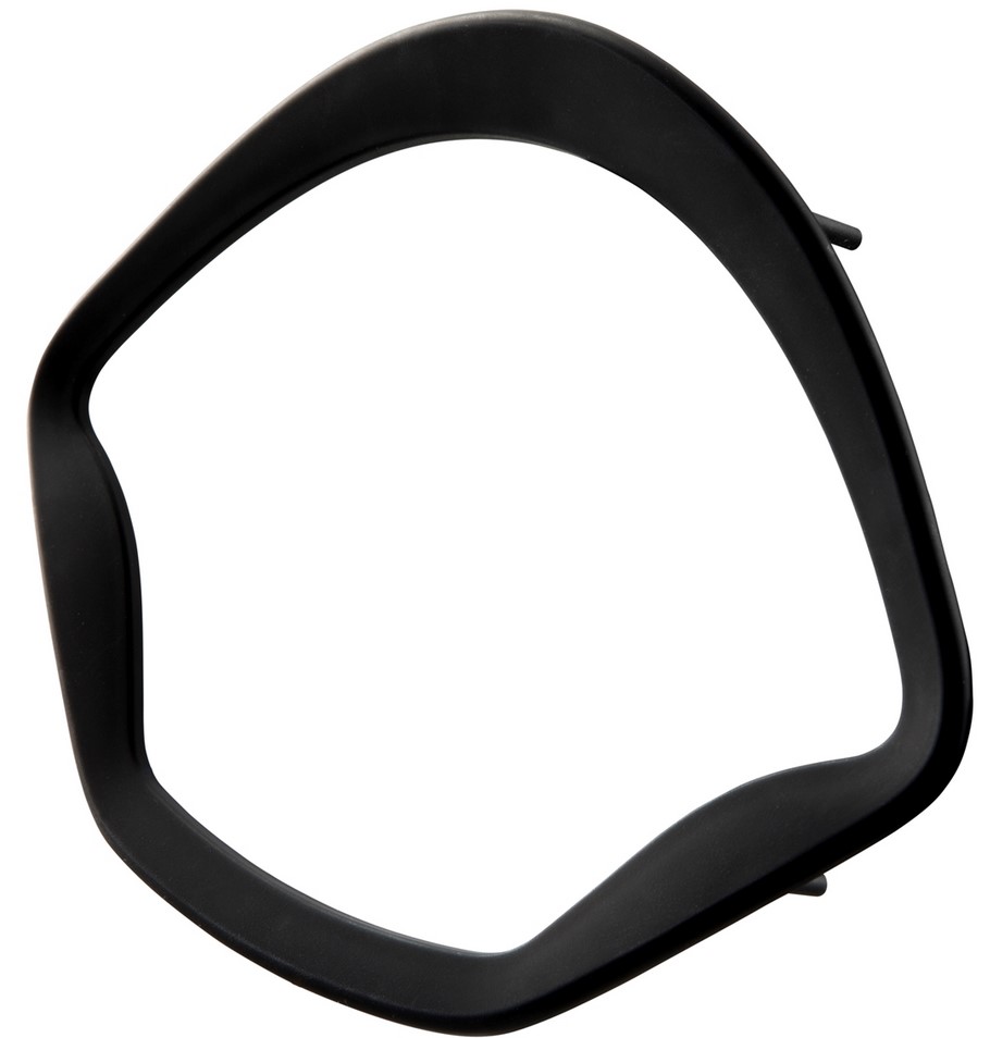 Decoratieve ring snelheidsmeter voor Vespa GTS/GTS Super 125-300cc ('14-), mat zwart