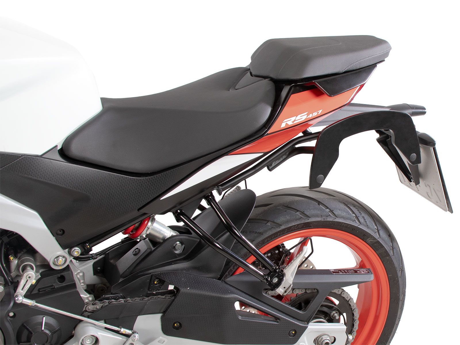 C-Bow zijdrager zwart voor Aprilia RS 457 (24-) Hepco & Becker