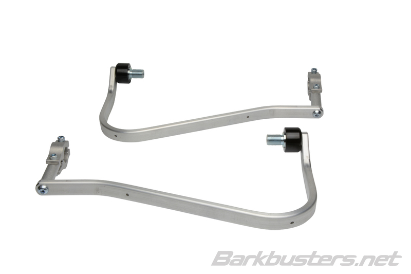 Barkbusters hardwarekit tweepuntsbevestiging aluminium