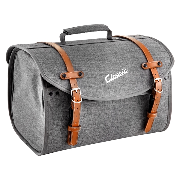 Classic" tas voor Vespa - grijs, nylon