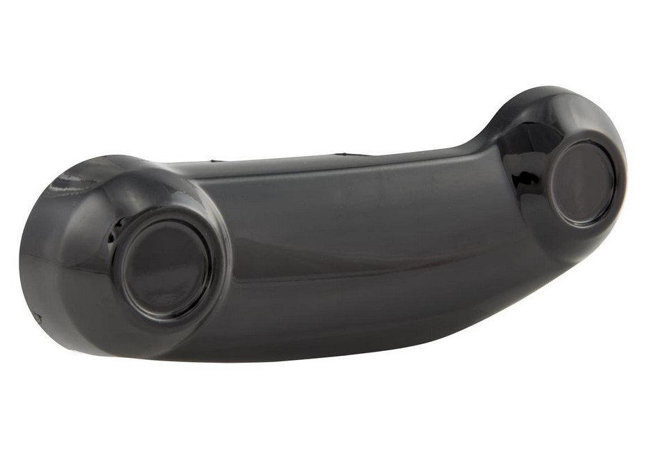 Swingarm afdekking voor Vespa Primavera/Sprint/GTS/GTS Super 50-300cc ('14-'16), glanzend zwart