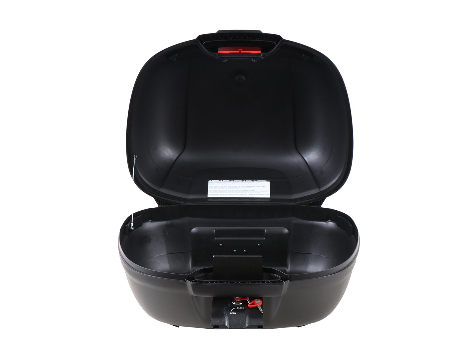 Journey Topcase 50 zilver incl. universele topkoffer pallet voor dragers van derden Hepco & Becker