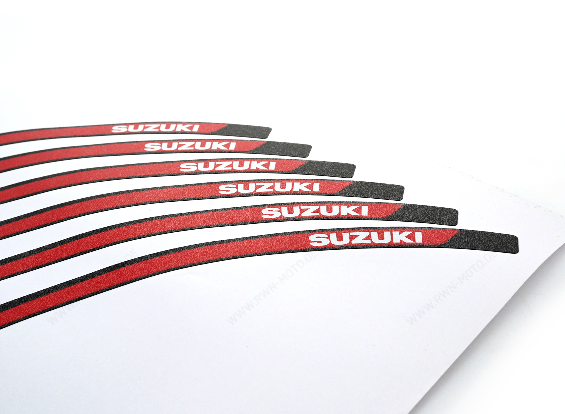 Velgrand decoratie rood/zwart voor Suzuki GSX-8R / GSX-8T (25-) / GSX-S 1000 GX (24-) Origineel