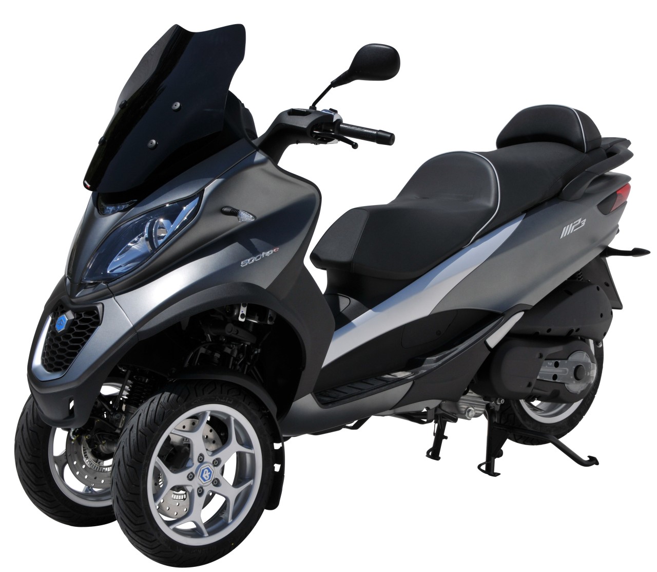 Windscherm ERMAX Sport voor Piaggio MP3 400 HPE (-22), zwart