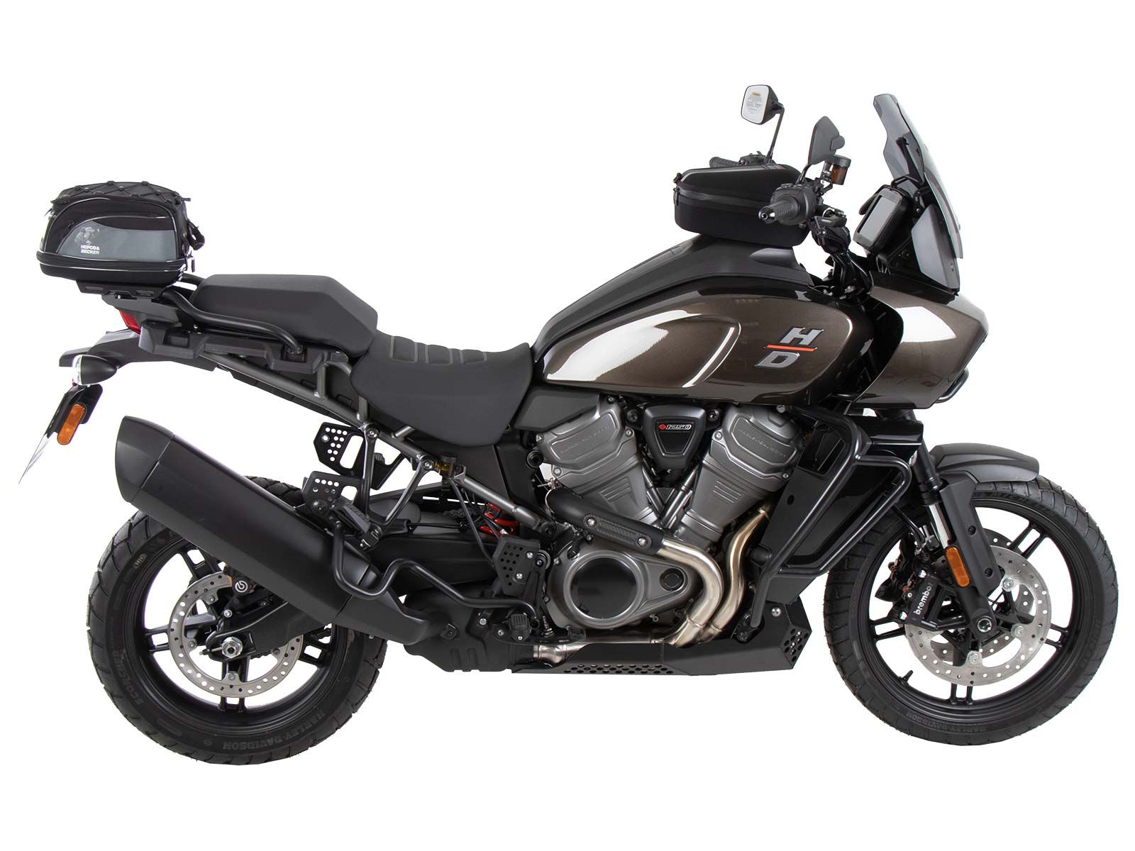 Smartrack achterdrager zwart voor Harley Davidson Pan America 1250 (21-) Hepco & Becker