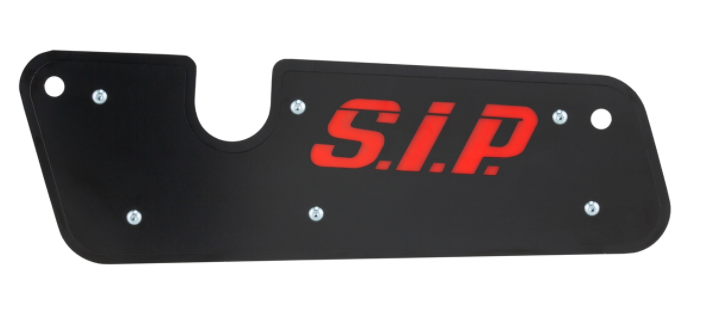 Uitlaatsierstuk swing arm voor Vespa GTS/GTS Super/GTV/GT 60/GT/GT L, roestvrij staal zwart