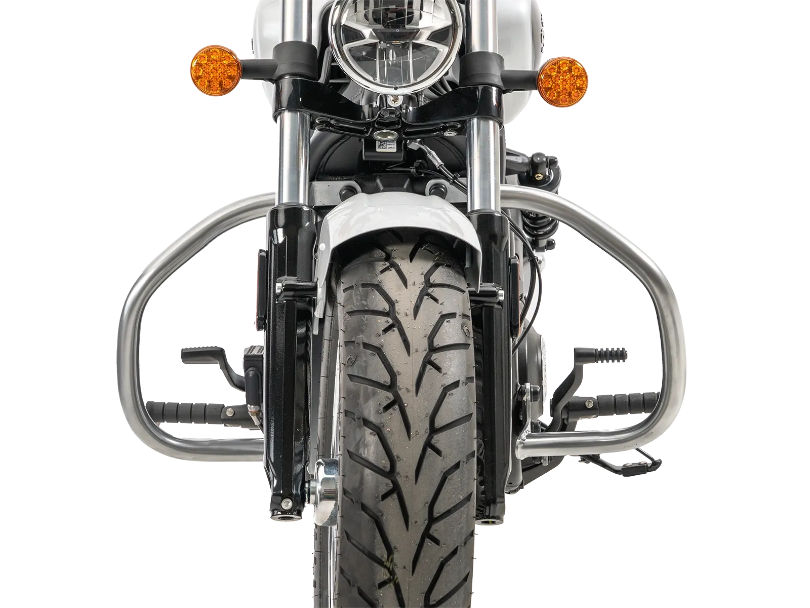 Chroom motorbeschermer voor Indian Sport Scout 1250 (25-) Hepco & Becker