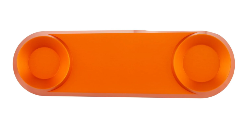 Swingarm afdekking voor Vespa, mat oranje