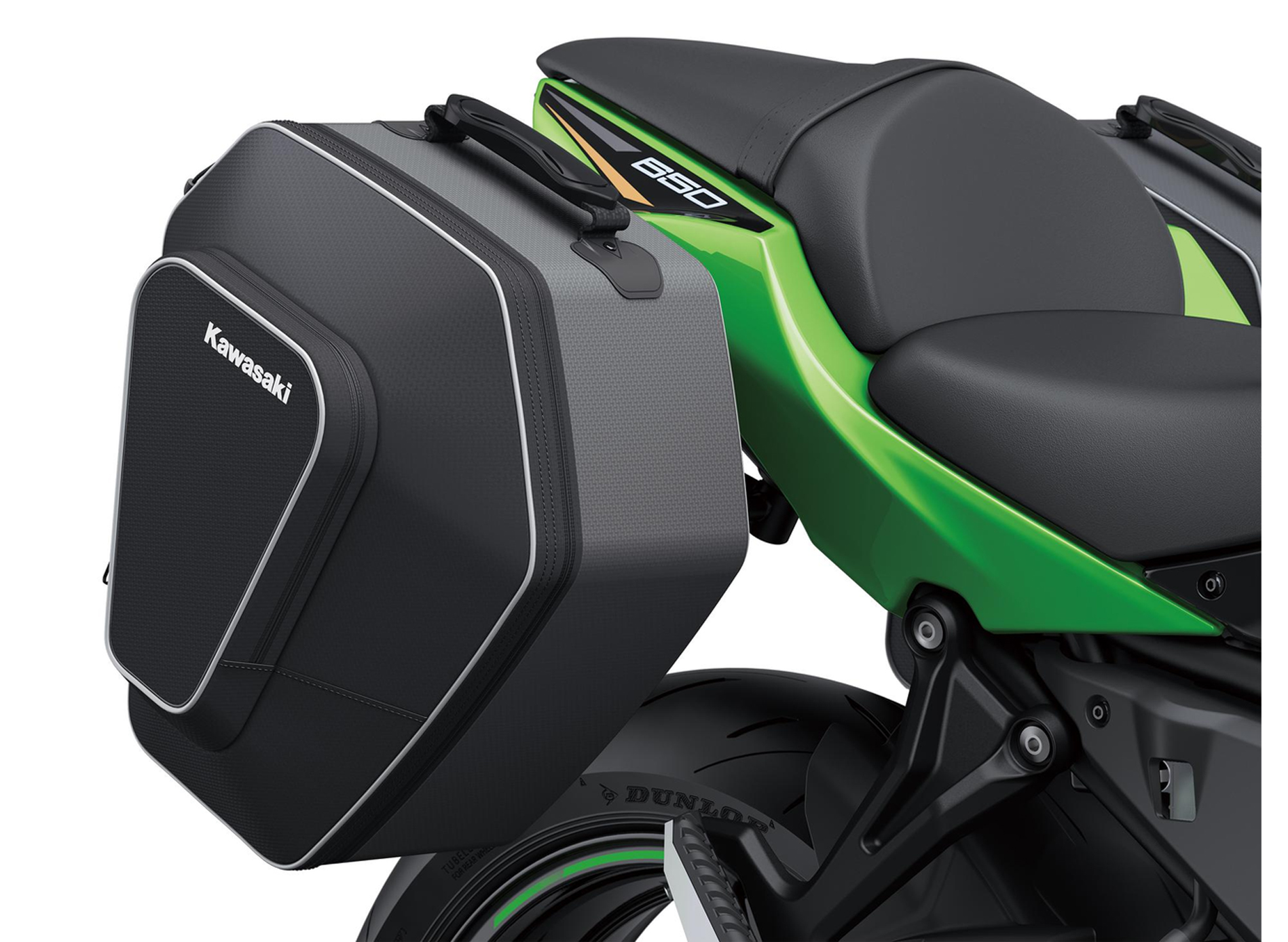 Zijtassen 2 x 14 liter voor Kawasaki Ninja 650 / Z 650/S Origineel