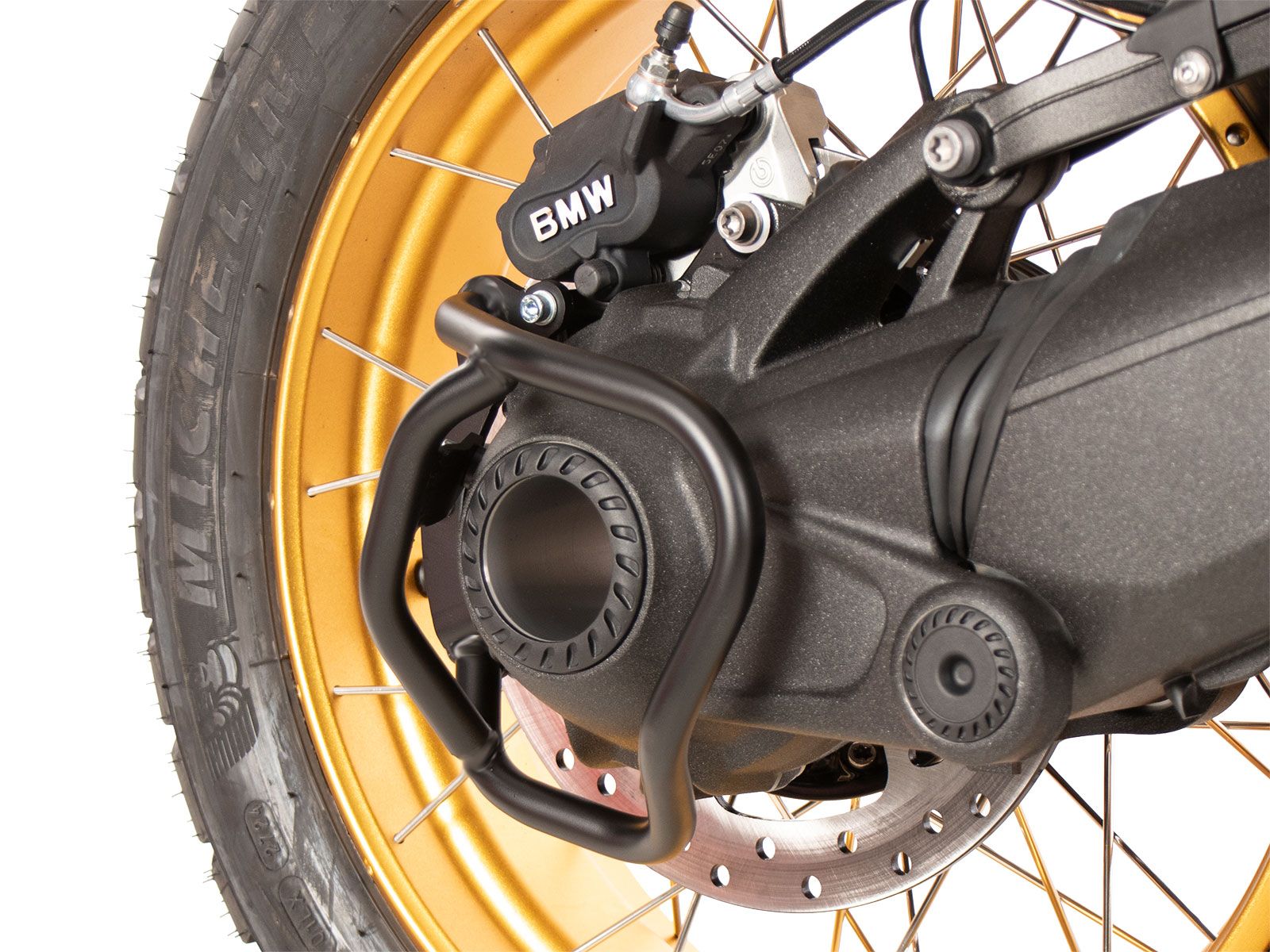 Gimbal guard zwart voor BMW R nineT (14-16) Hepco & Becker