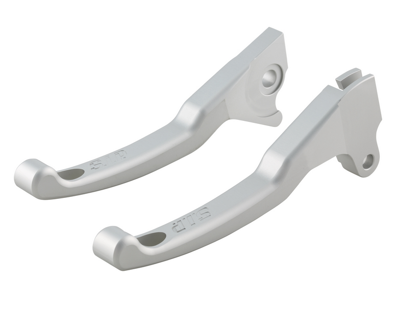 Sport hendelset rem Shorty voor Vespa LX /LXV /S /Primavera /Sprint 50-150ccm, zilver mat