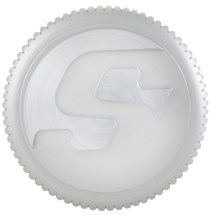Tankdop voor Vespa, zilver mat
