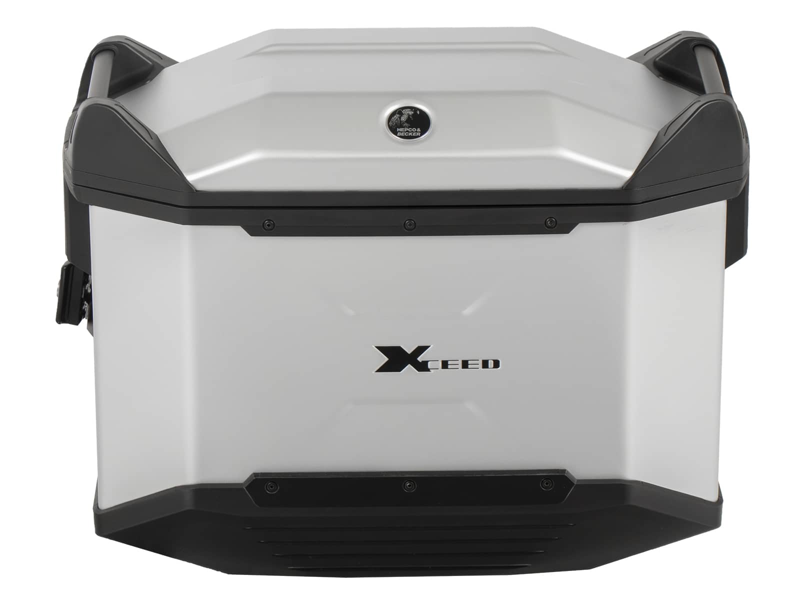 Xceed zijkoffer 38 liter zilver Hepco & Becker