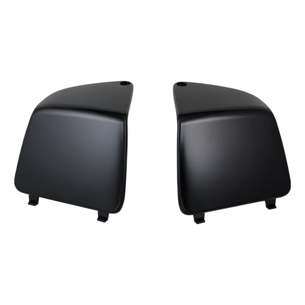 Bagageruimteafdekking links/rechts voor Vespa GTS/GTS Super/GTV/GT 125-300cc, glanzend zwart
