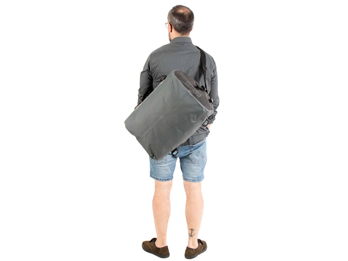 Drybrid Bag 50L achtertas grijs, Hepco & Becker