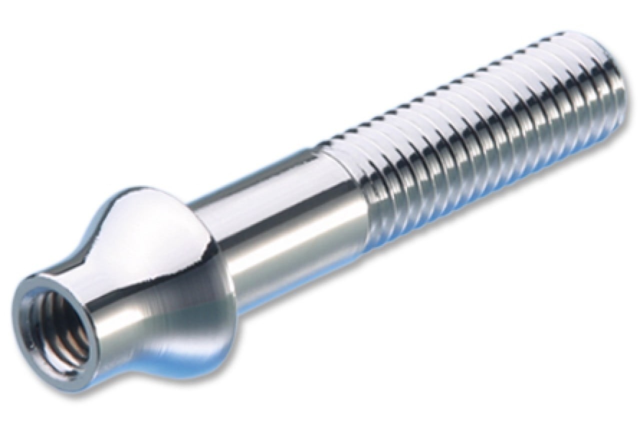 Kellermann starre bevestiging, Micro 1000, ruit, chroom, M8x40