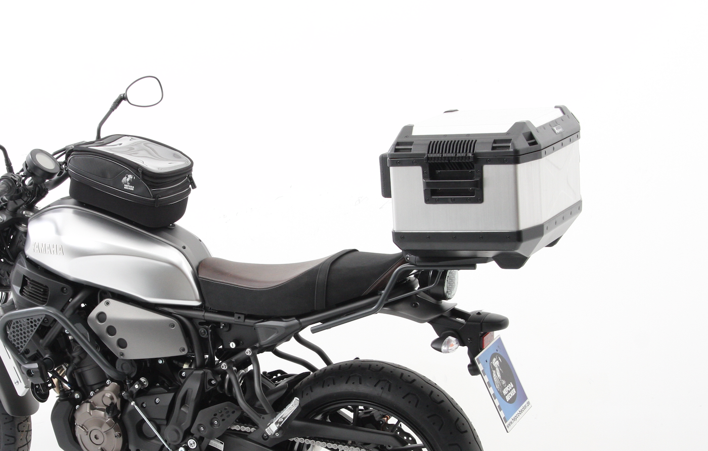 Easyrack topkofferdrager antraciet voor Yamaha XSR 700 / XSR 700 Xtribute (Bj.16-) Hepco & Becker