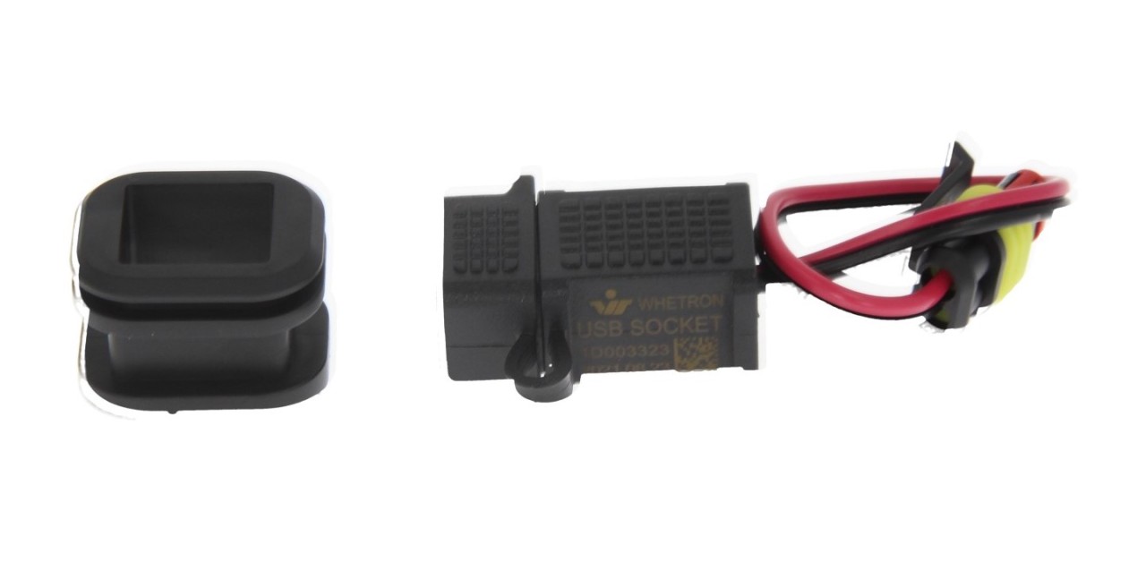 USB-poort naast dashboard voor Tuono 660/Factory / Tuono V4 1100/Factory / RX / SX 125 125 (25-)