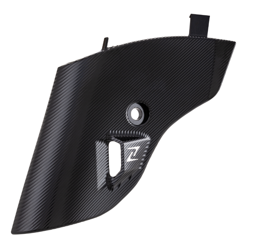 Vorkkuip ZELIONI voor Vespa Primavera/Sprint/Elettrica 50-150ccm, zwart geanodiseerd