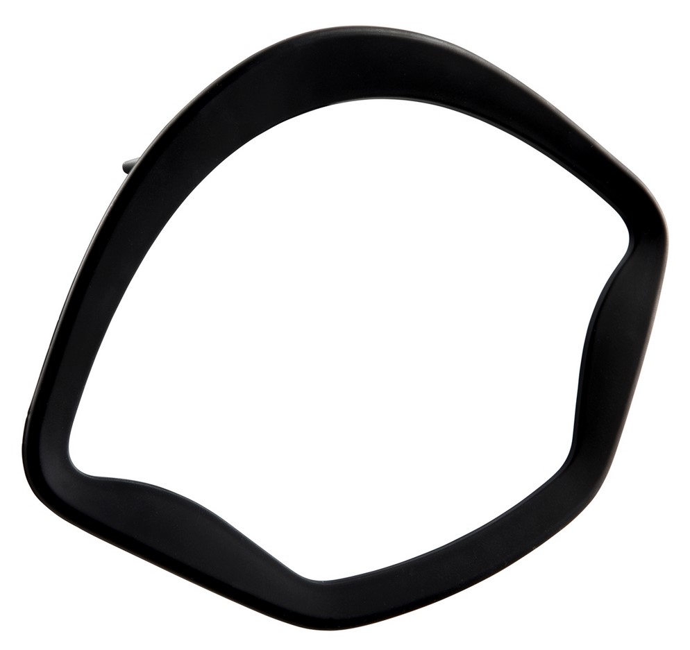 Decoratieve ring snelheidsmeter voor Vespa GTS/GTS Super 125-300cc ('14-), mat zwart