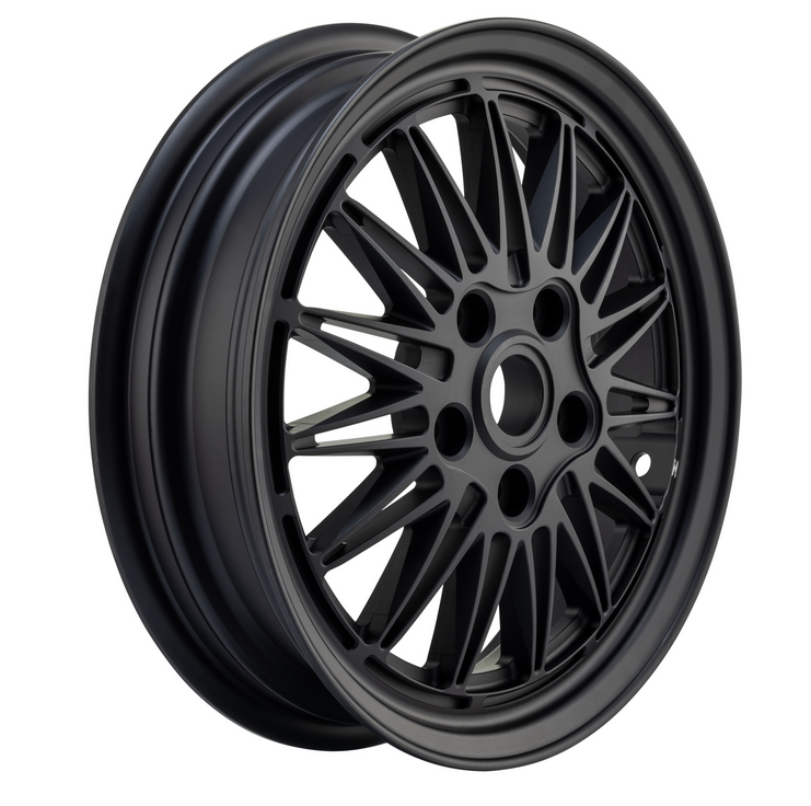 Velgenkam 3 voor/achter 12" voor Vespa GTS/GTS Super/GTV/GT/946 125-300ccm, zwart