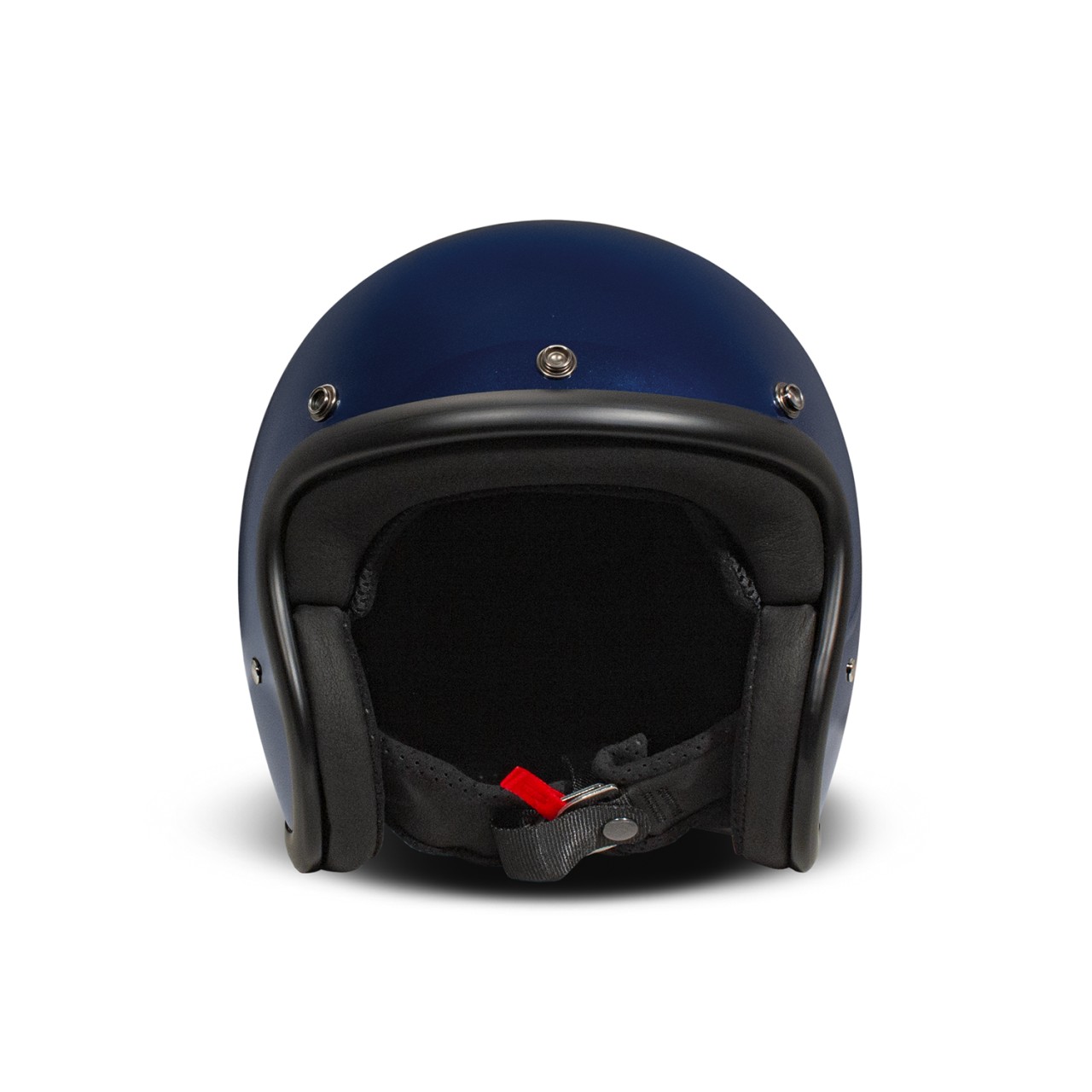 DMD Jet Helm Retro, blauw, glitter, diepblauw, glasvezel, ECE 22.06