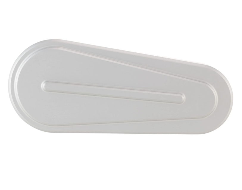Swingarmafdekking VBB Style voor Vespa PX 80-200ccm, zilver mat