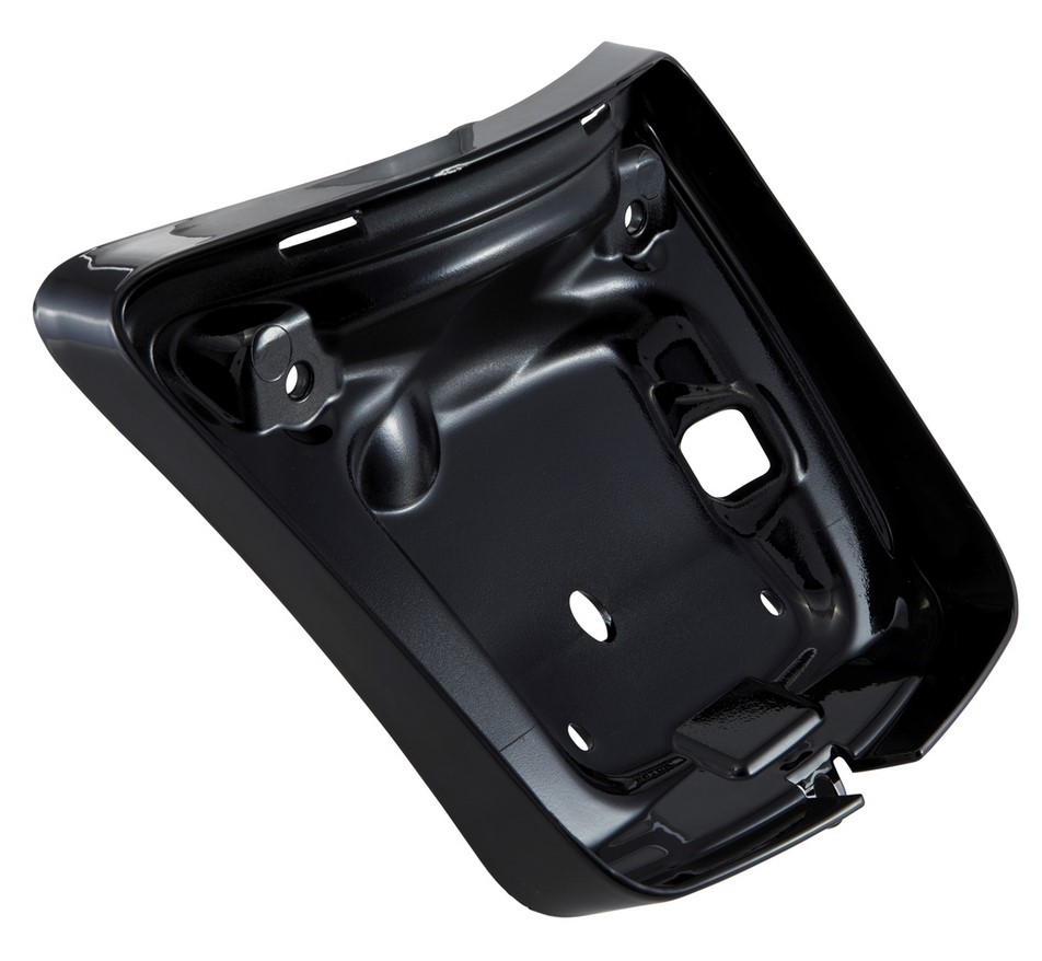 Frame achterlicht voor Vespa GTS/GTS Super/GTV 125-300cc ('14-'18), glanzend zwart