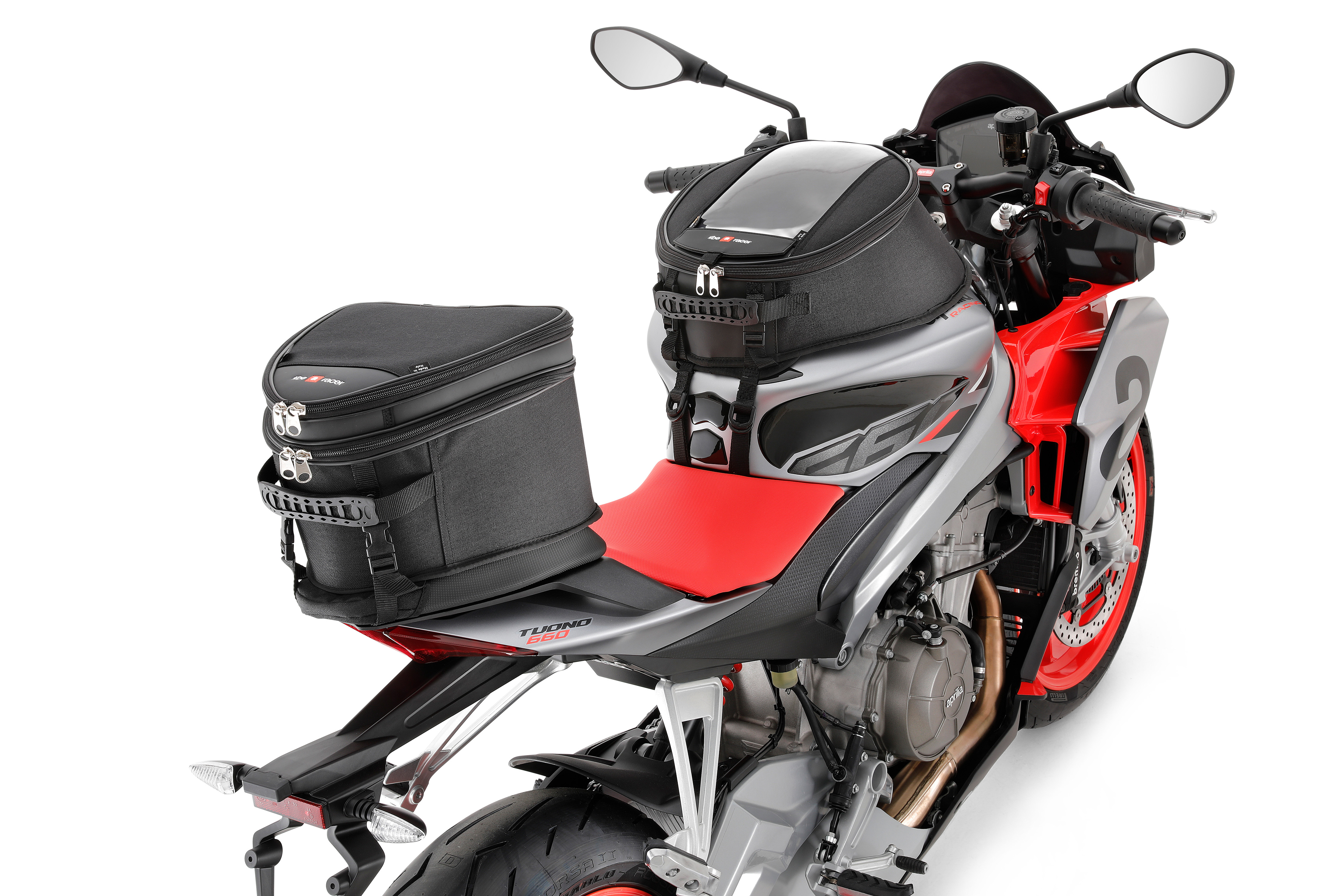 Achtertas voor het achterzadel van de Aprilia RS 457 / RS 660 /Factory / Tuono 457 / Tuono 660 /Factory