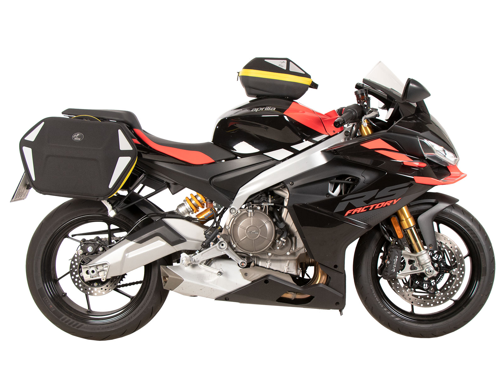C-Bow zijdrager zwart voor Aprilia RS 660 / Factory (25-) Hepco & Becker