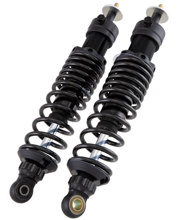 Schokdemper "Black Edition" achteraan voor Vespa GTS/GTS Super/GTV/GT 60/GT/GT L, mat zwart