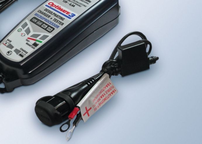 Optionele verbindingskabel voor Optimate 3+ lader voor Suzuki modellen Origineel Suzuki