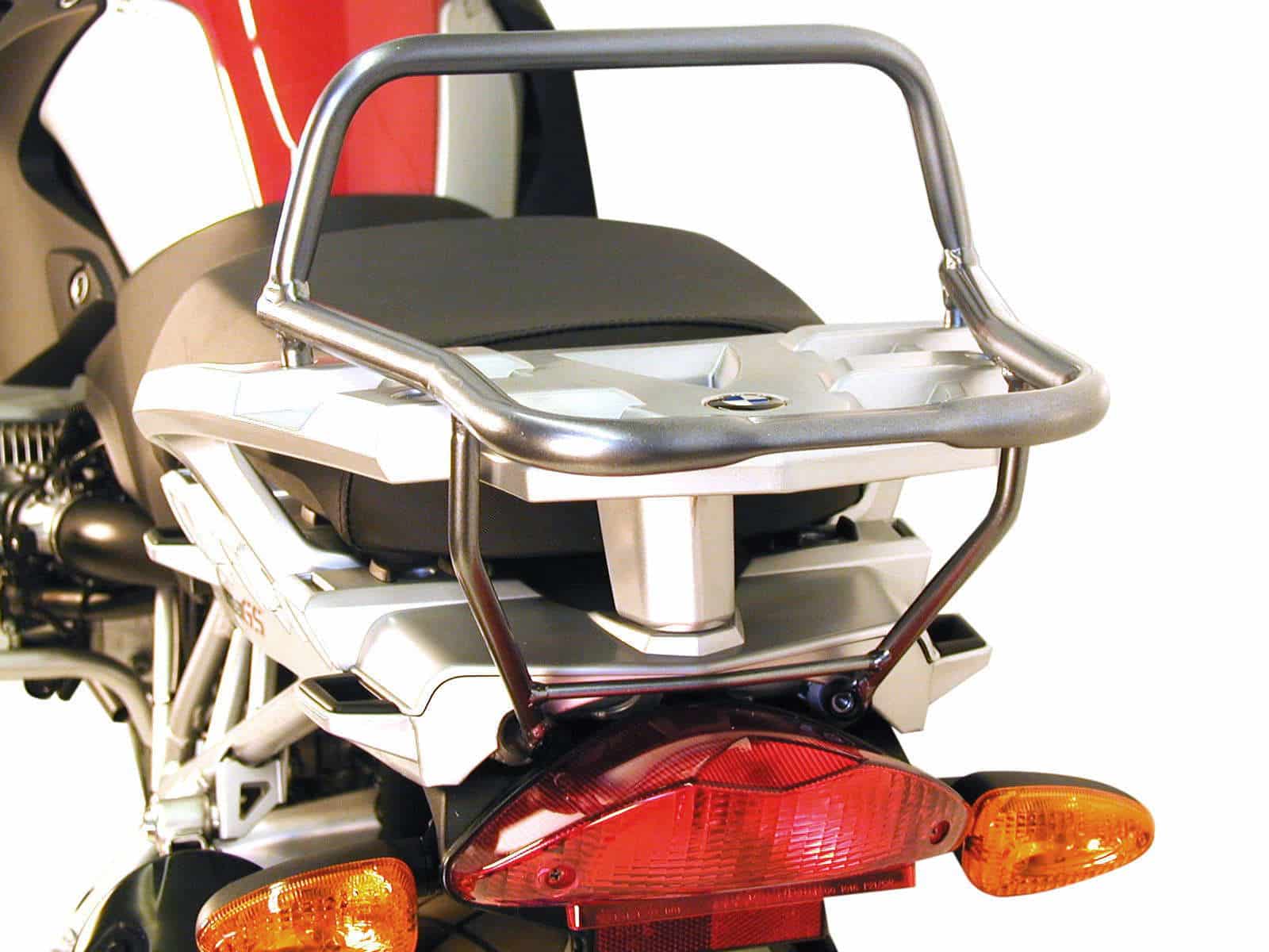 Buisvormige bagagedrager topkoffer zilver voor BMW R 1200 GS (04-07) Hepco & Becker