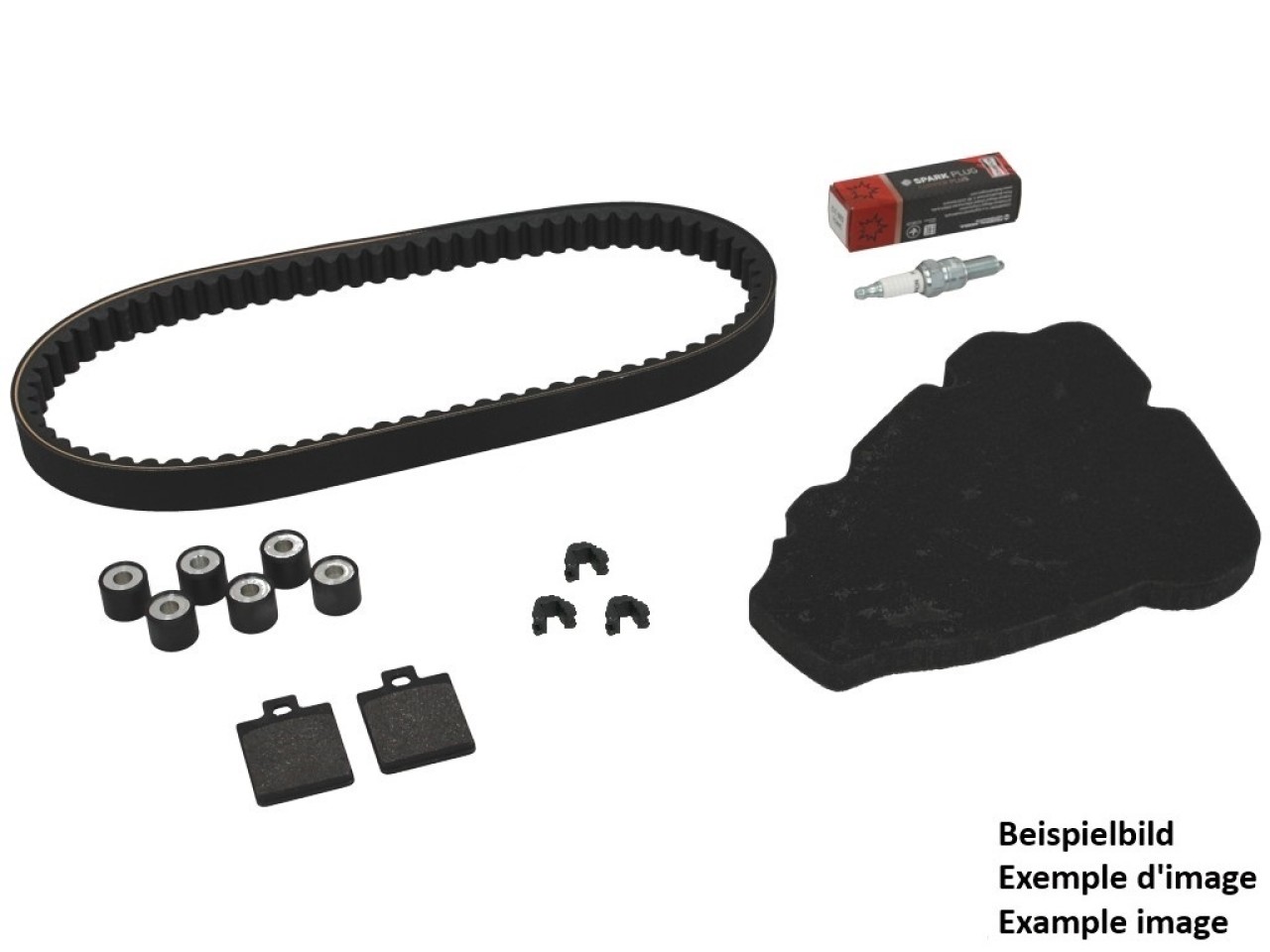 Inspectie kit plus met remblokken Suzuki AY 50 Katana 2005-2006 - NF ProKit